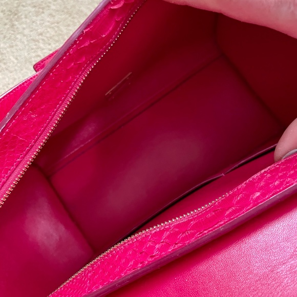 Celine Trapeze Bag Python Medium - Picture 6 of 8